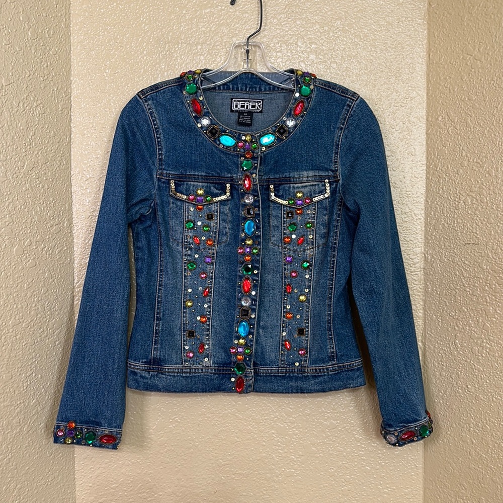 Berek Denim jacket with stones